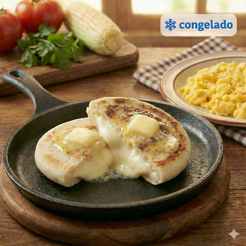 Arepas Rellenas de Queso (Paquete x 4 unidades) Congelado