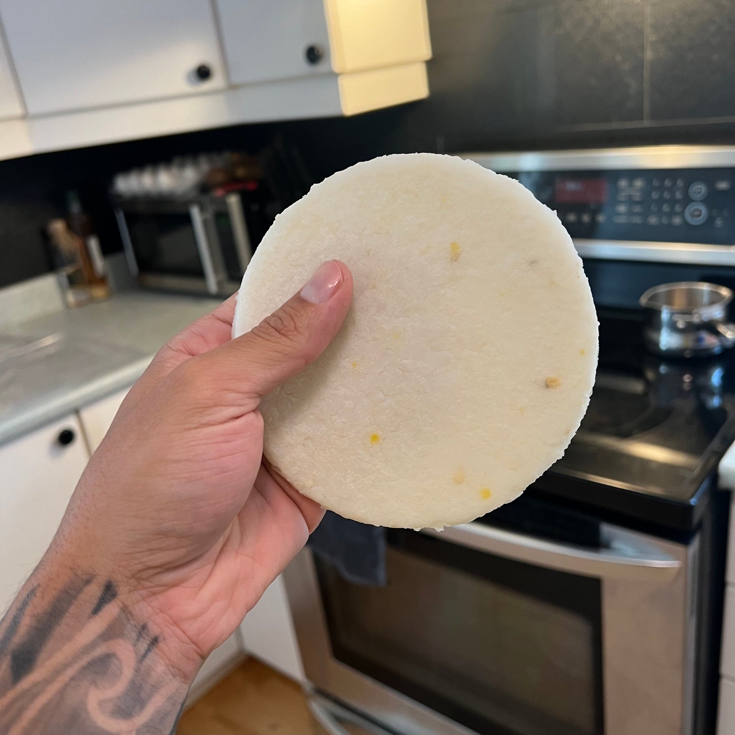 Arepa de maíz mediana (Paquete x 7 unidades)