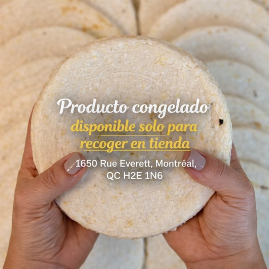 Arepas blancas tradicionales (Paquete x 5 unidades) Congelado