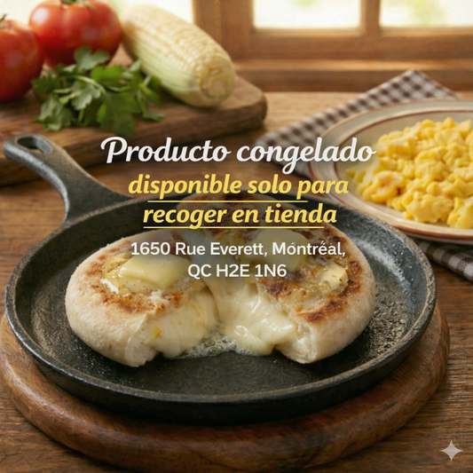 Arepas Rellenas de Queso (Paquete x 4 unidades) Congelado