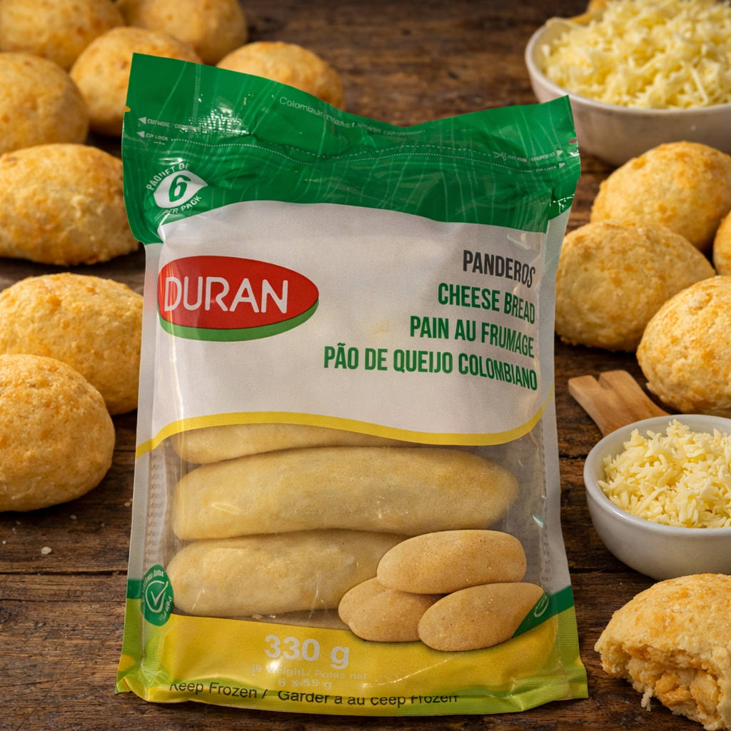 Pandebono colombiano – Juran (6 unidades, 330 g)