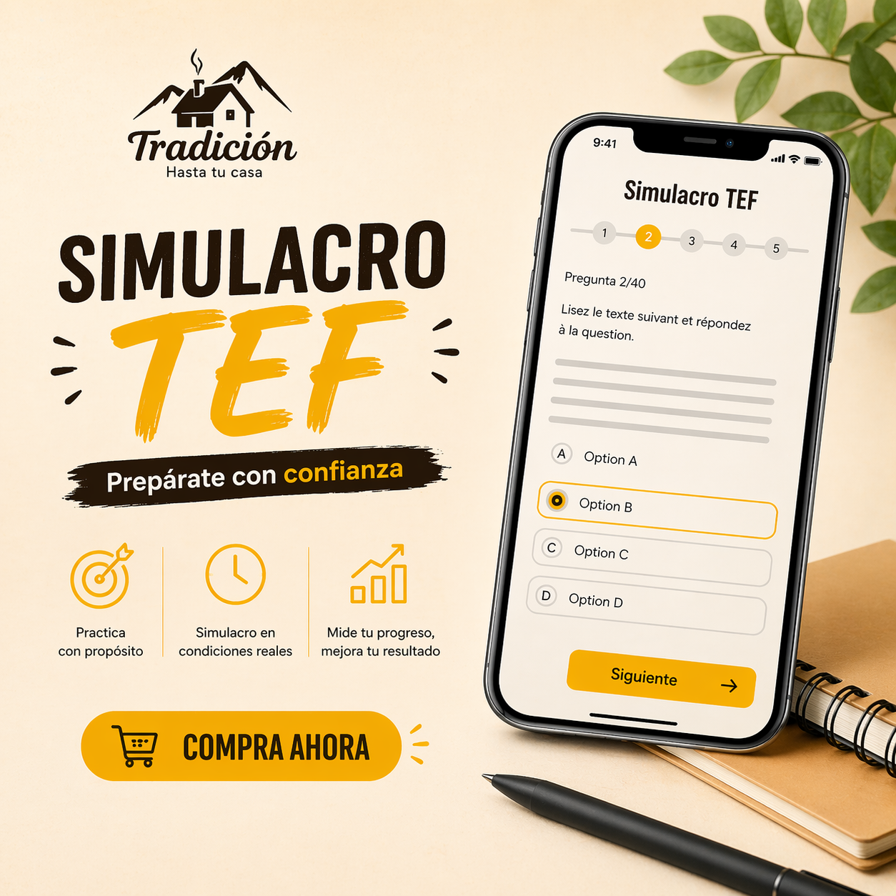 Simulacro TEF 5 crédito