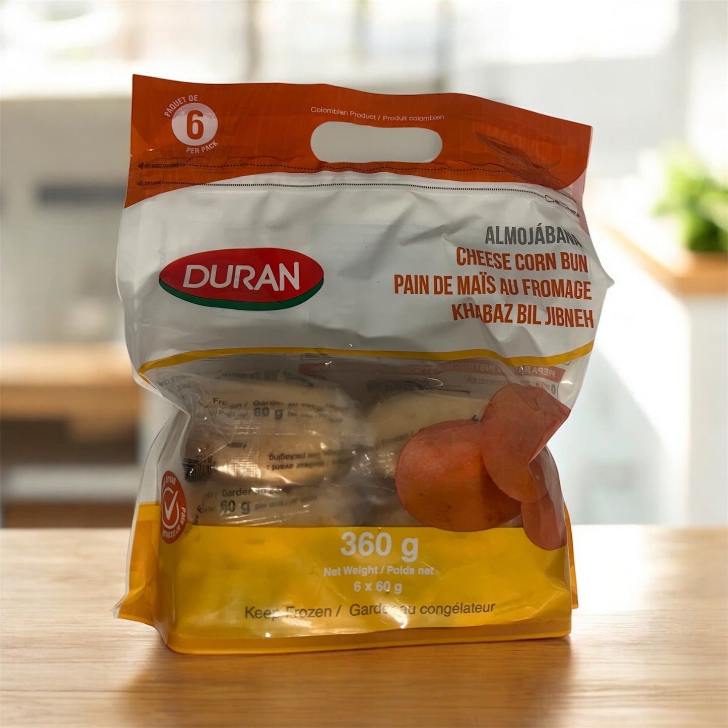 Almojábanas colombianas – Duran (6 unidades, 360 g)