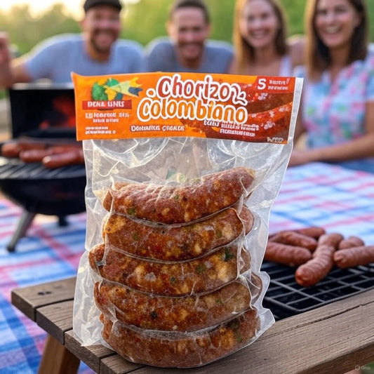 Chorizo Colombiano Estilo Santandereano – Mamá Nelly (500g | 5 unidades)